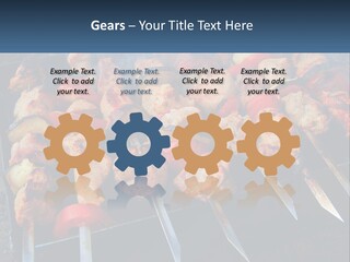 White Elderly Senior PowerPoint Template