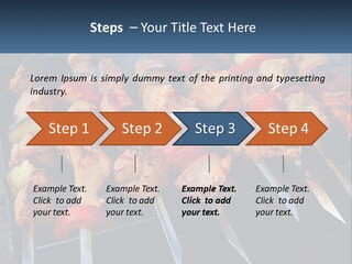 White Elderly Senior PowerPoint Template