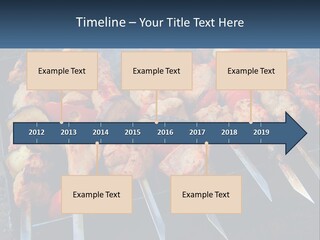 White Elderly Senior PowerPoint Template
