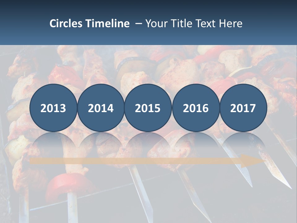 White Elderly Senior PowerPoint Template