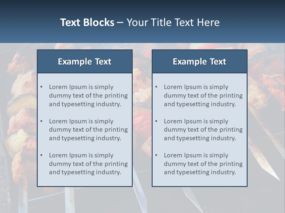 White Elderly Senior PowerPoint Template