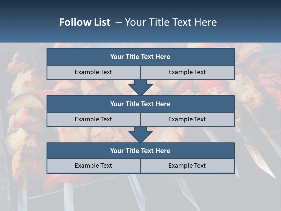 White Elderly Senior PowerPoint Template