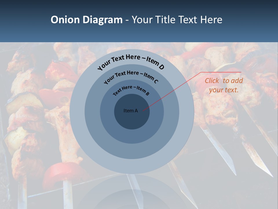 White Elderly Senior PowerPoint Template