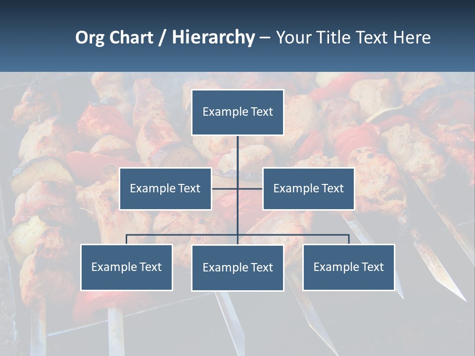 White Elderly Senior PowerPoint Template