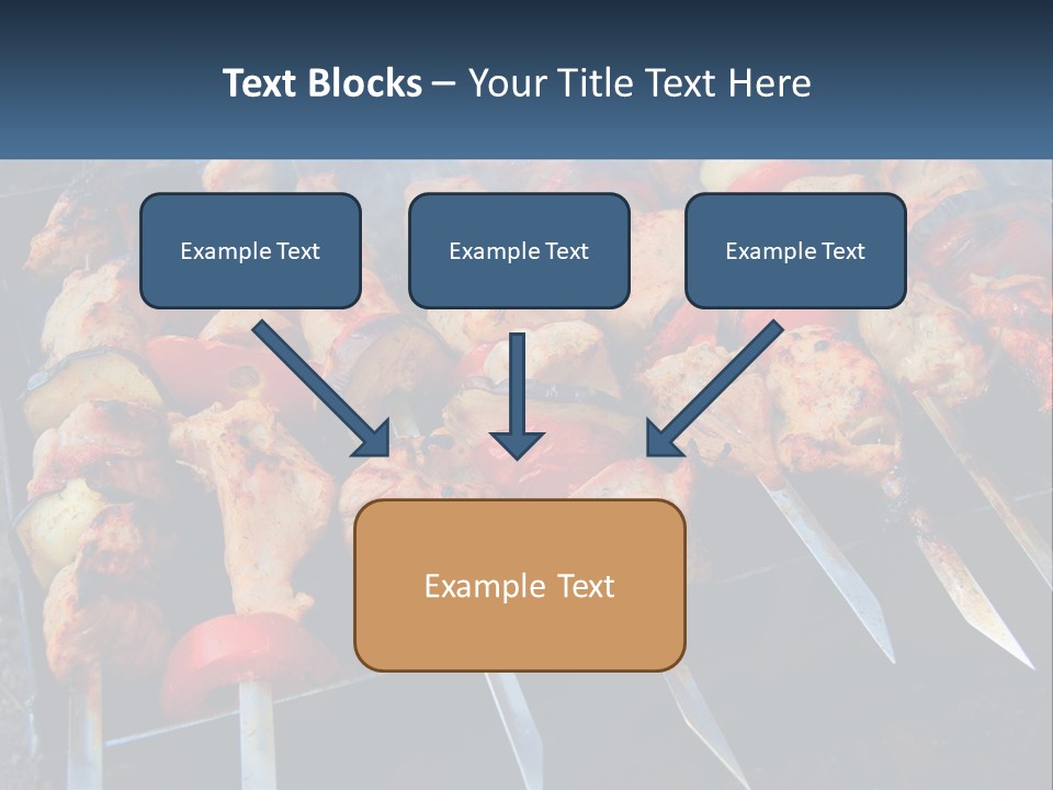 White Elderly Senior PowerPoint Template
