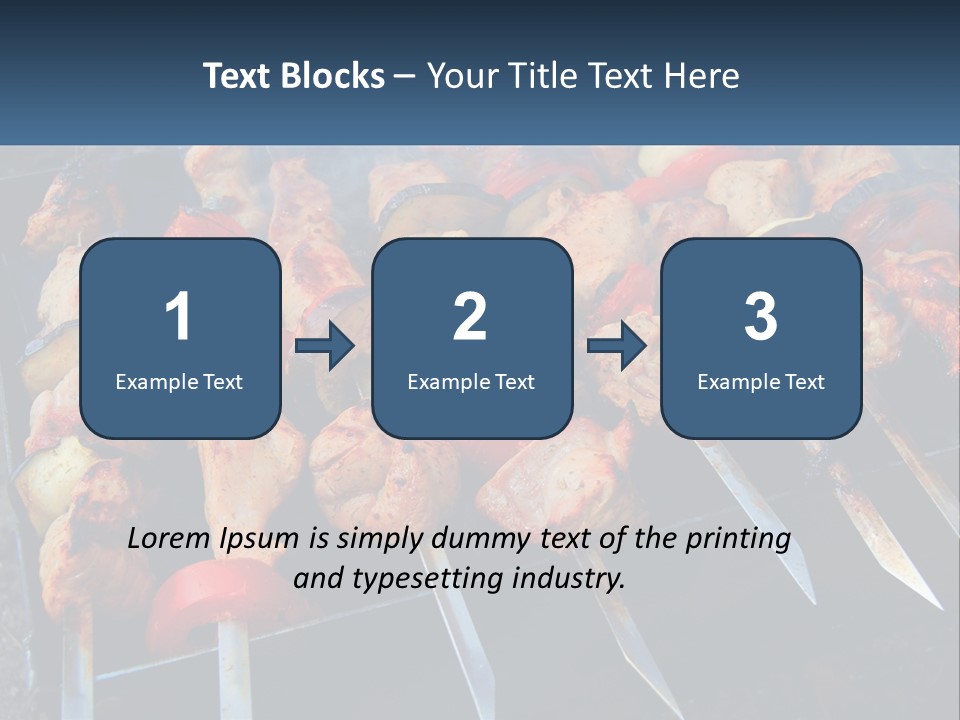 White Elderly Senior PowerPoint Template