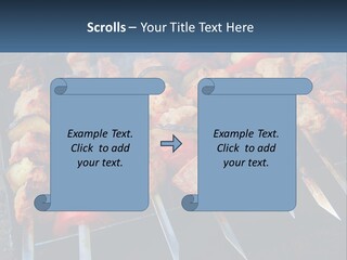 White Elderly Senior PowerPoint Template