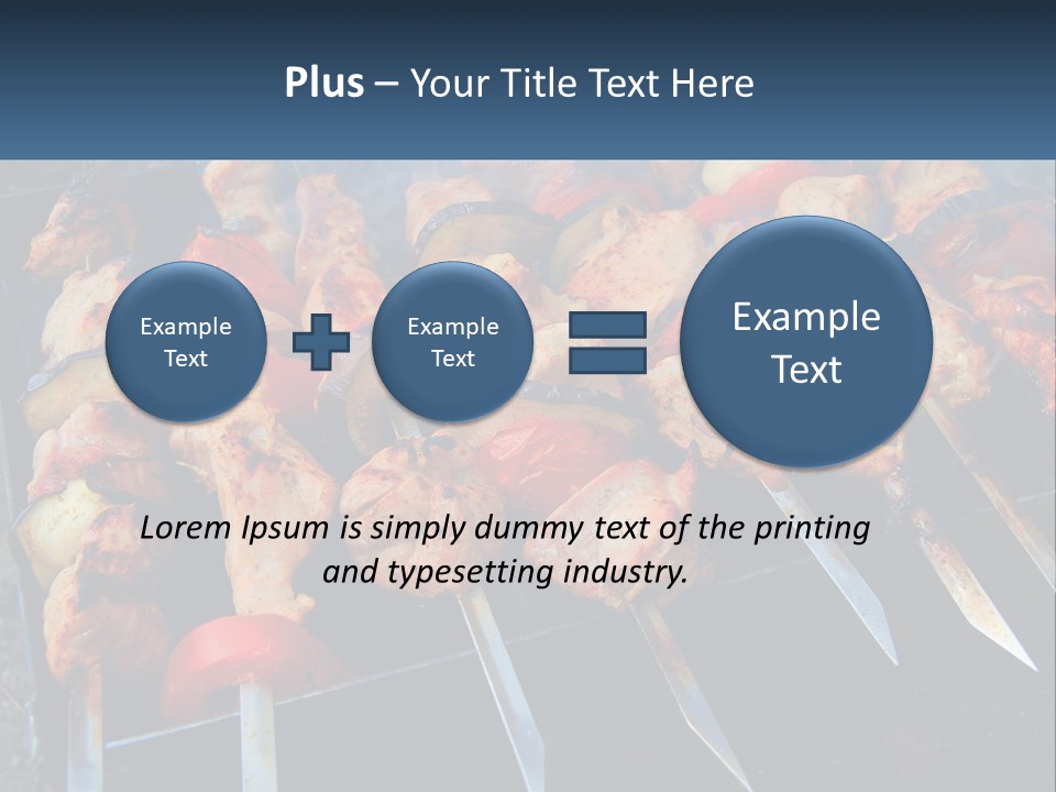 White Elderly Senior PowerPoint Template