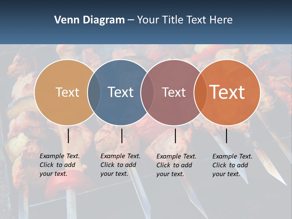 White Elderly Senior PowerPoint Template