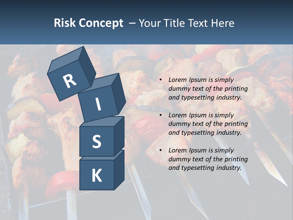 White Elderly Senior PowerPoint Template