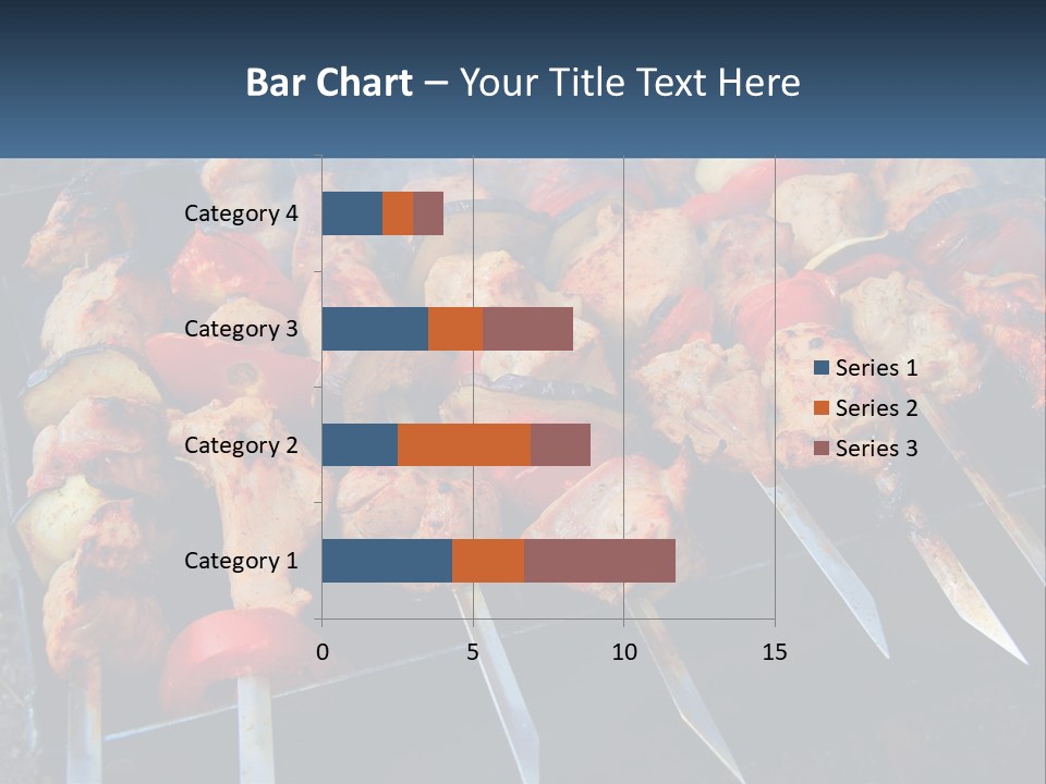 White Elderly Senior PowerPoint Template