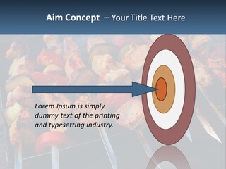 White Elderly Senior PowerPoint Template