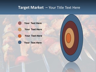 White Elderly Senior PowerPoint Template