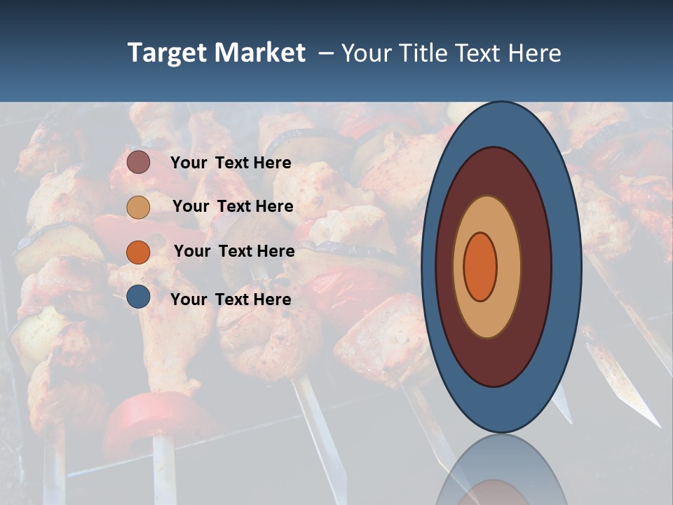 White Elderly Senior PowerPoint Template