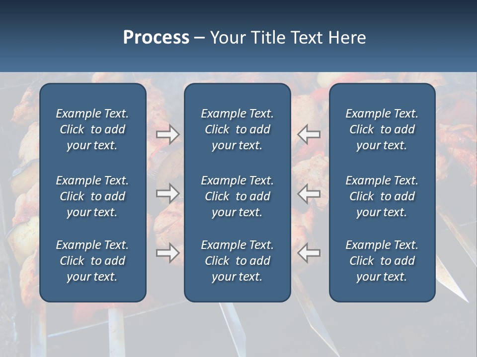 White Elderly Senior PowerPoint Template