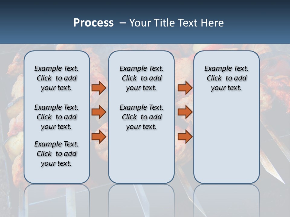 White Elderly Senior PowerPoint Template