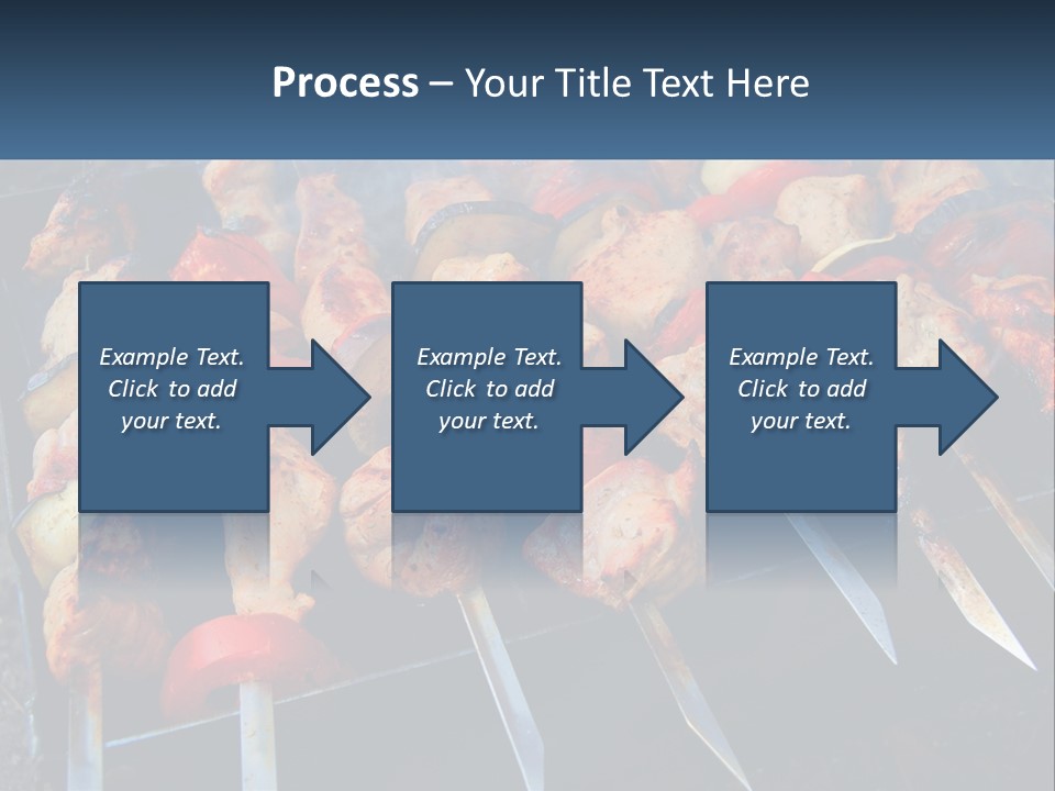 White Elderly Senior PowerPoint Template