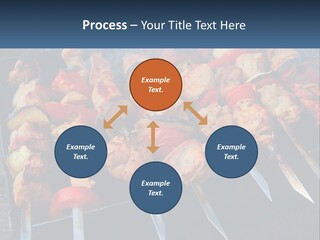 White Elderly Senior PowerPoint Template