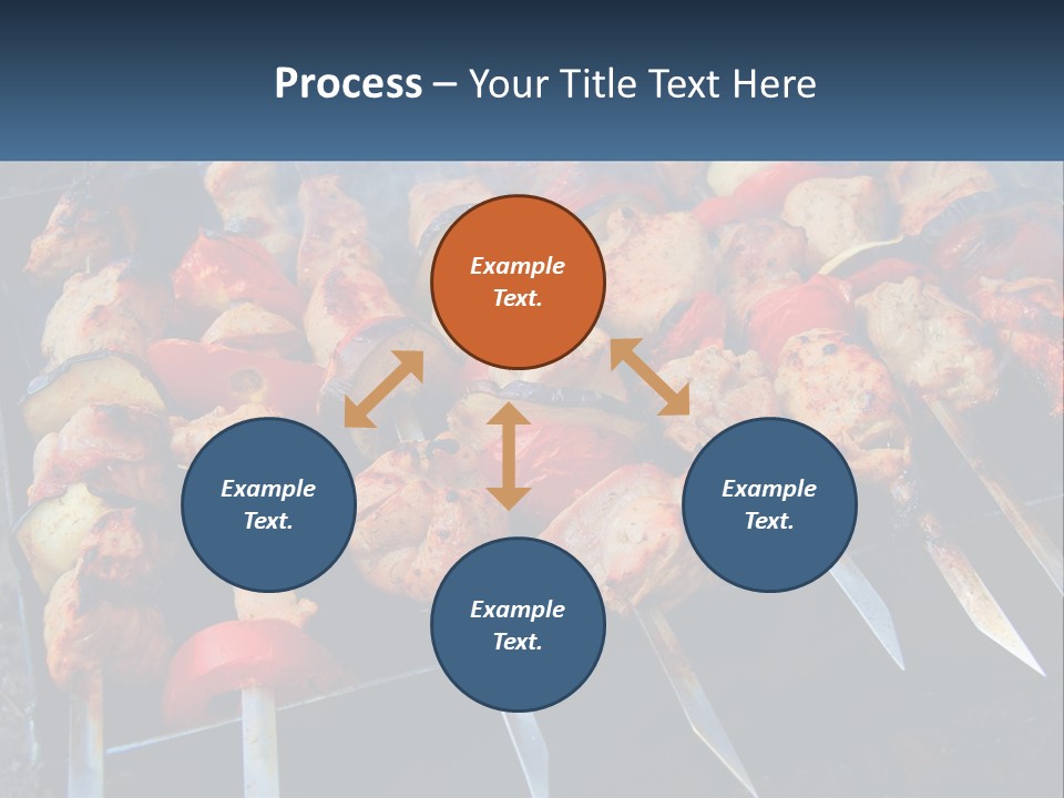 White Elderly Senior PowerPoint Template