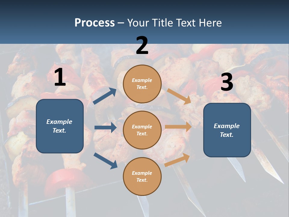 White Elderly Senior PowerPoint Template