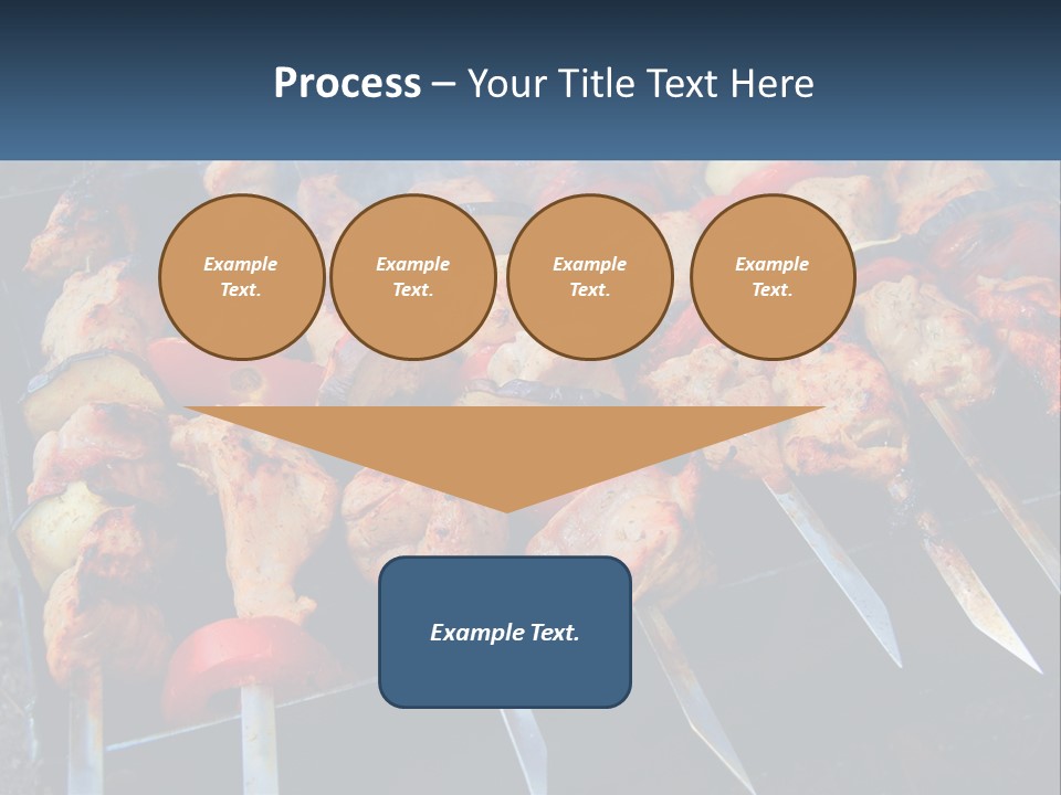 White Elderly Senior PowerPoint Template