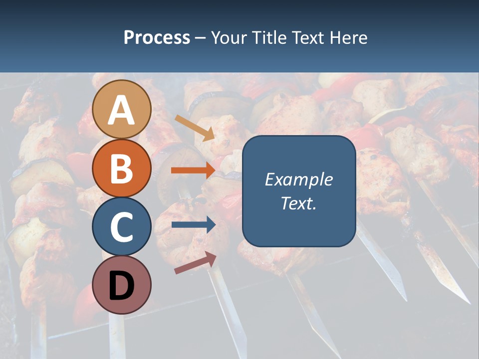 White Elderly Senior PowerPoint Template