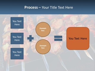White Elderly Senior PowerPoint Template