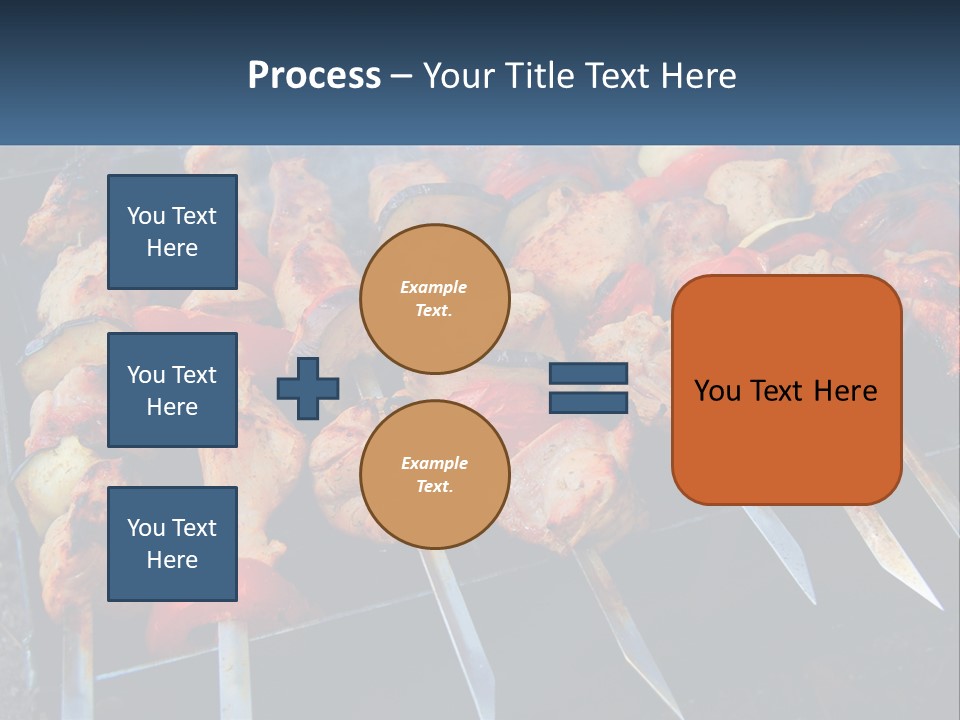 White Elderly Senior PowerPoint Template