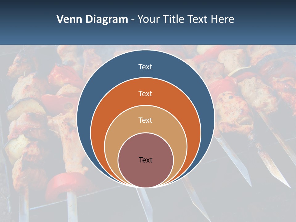 White Elderly Senior PowerPoint Template