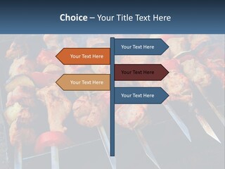 White Elderly Senior PowerPoint Template