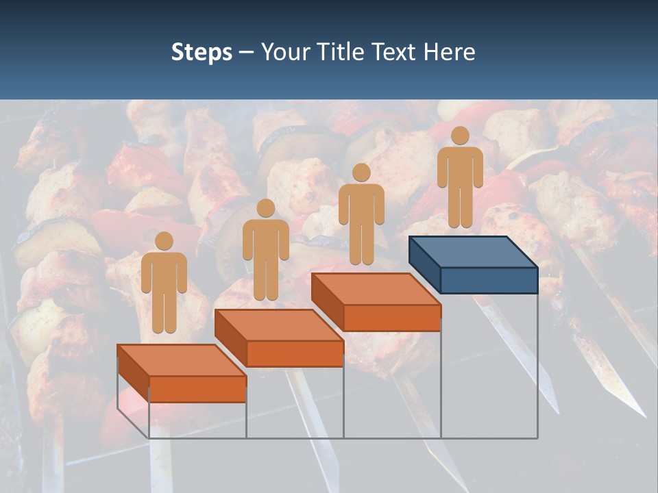 White Elderly Senior PowerPoint Template