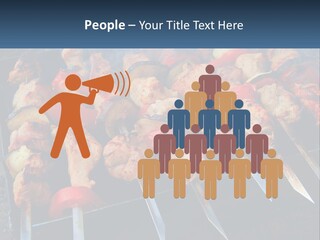 White Elderly Senior PowerPoint Template