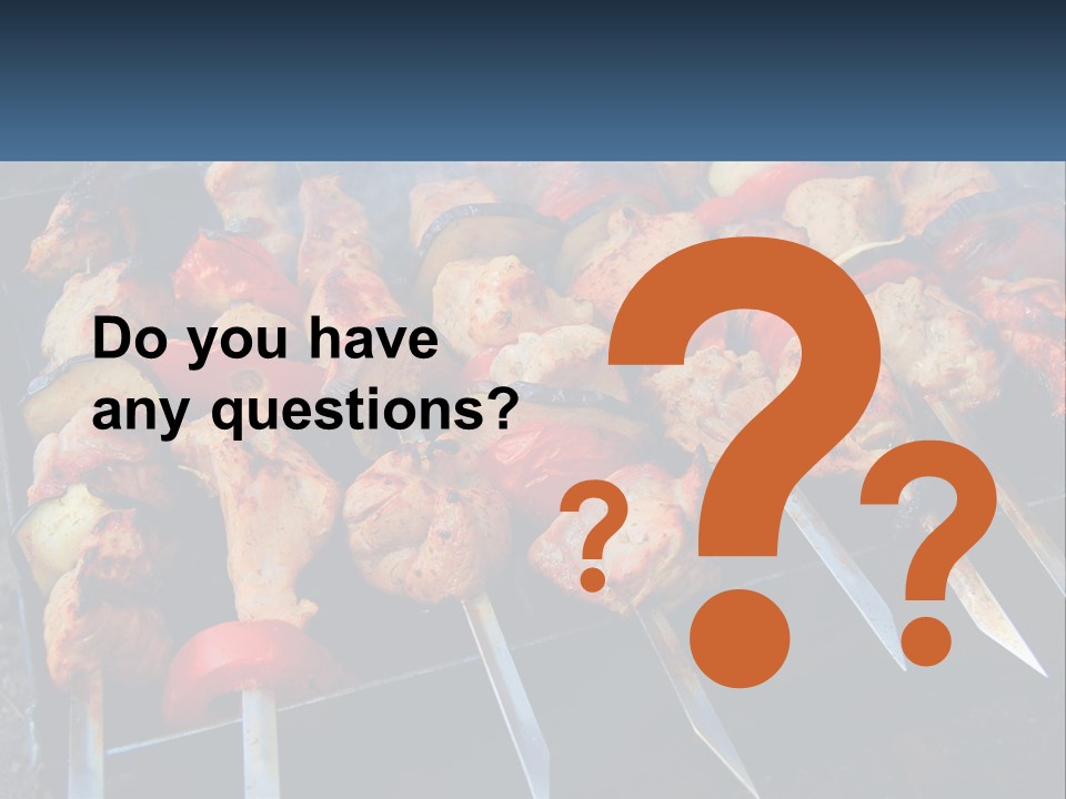 White Elderly Senior PowerPoint Template