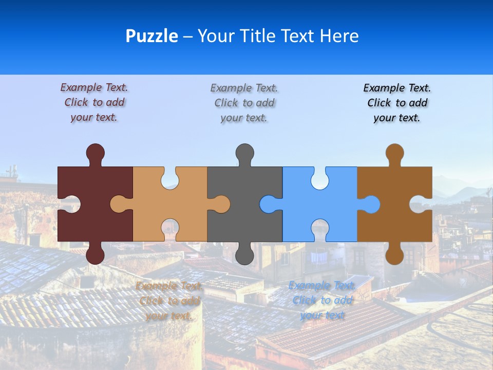 Coast Single Parent PowerPoint Template