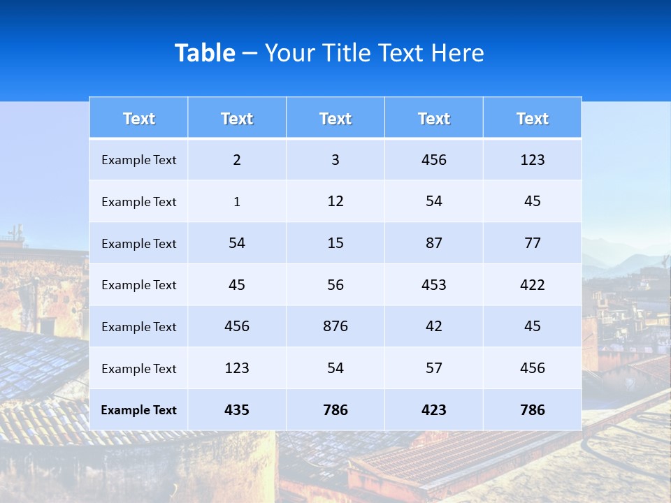 Coast Single Parent PowerPoint Template