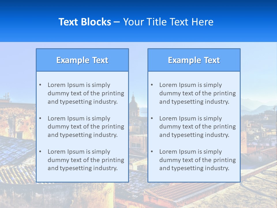 Coast Single Parent PowerPoint Template