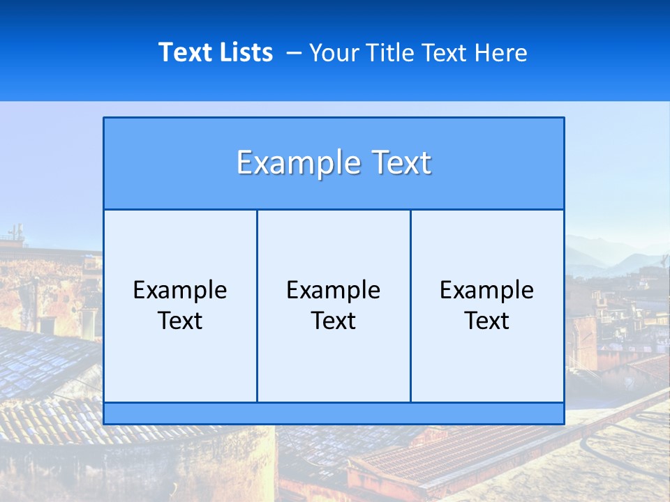 Coast Single Parent PowerPoint Template