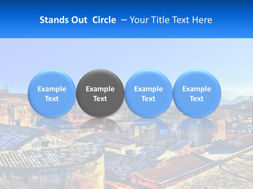 Coast Single Parent PowerPoint Template