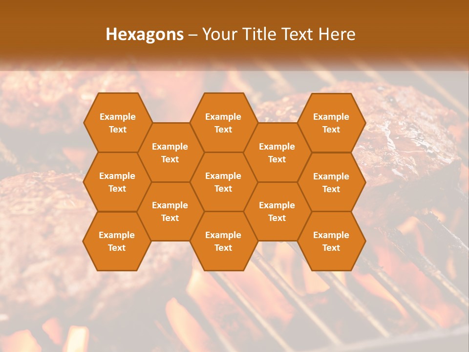 Family Peaceful Senior PowerPoint Template