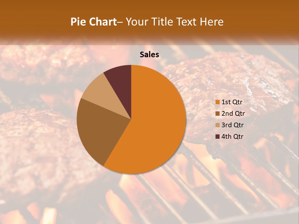 Family Peaceful Senior PowerPoint Template