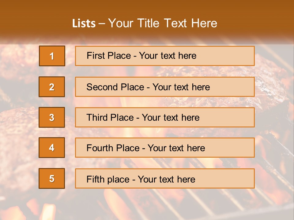 Family Peaceful Senior PowerPoint Template