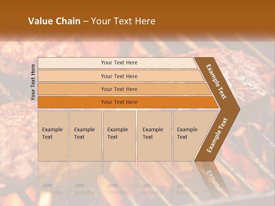 Family Peaceful Senior PowerPoint Template