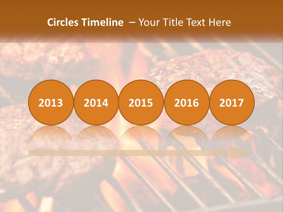 Family Peaceful Senior PowerPoint Template