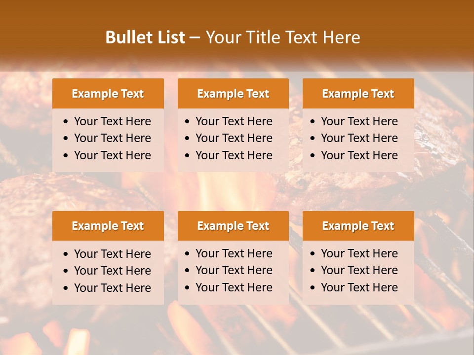 Family Peaceful Senior PowerPoint Template