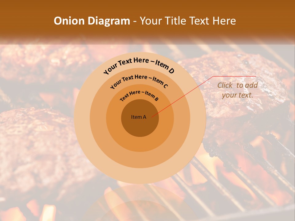 Family Peaceful Senior PowerPoint Template