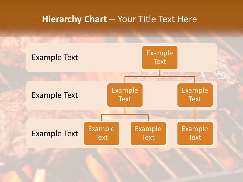 Family Peaceful Senior PowerPoint Template