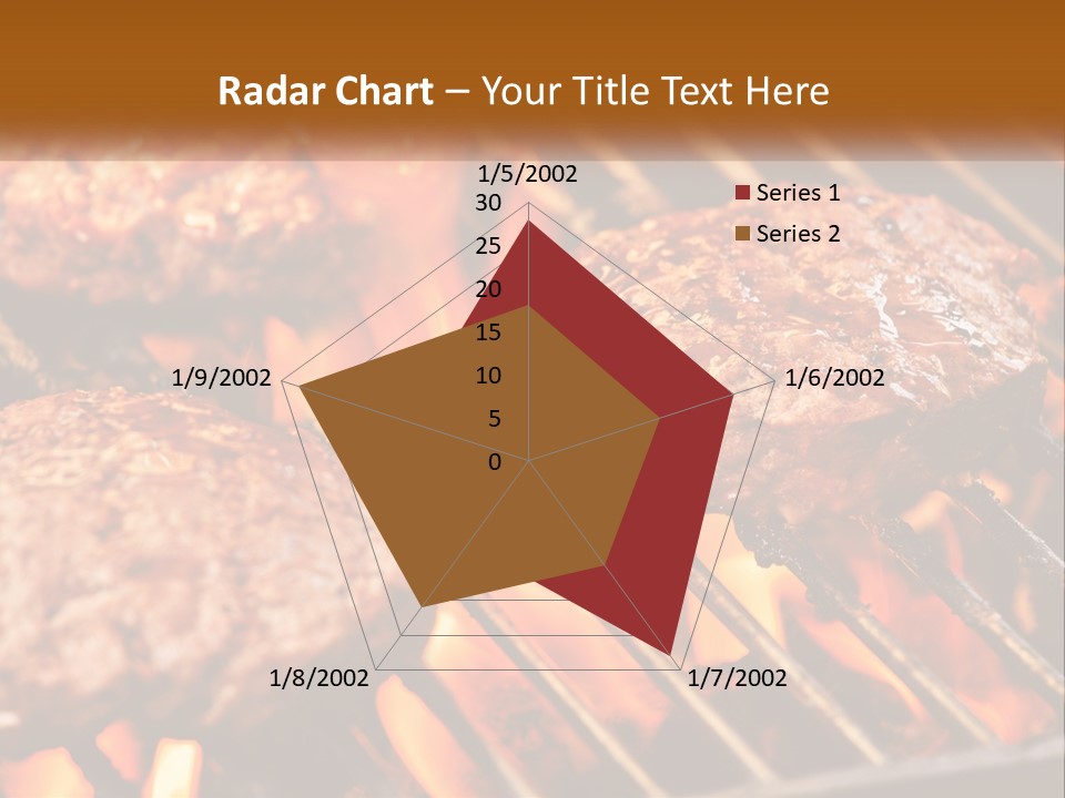 Family Peaceful Senior PowerPoint Template