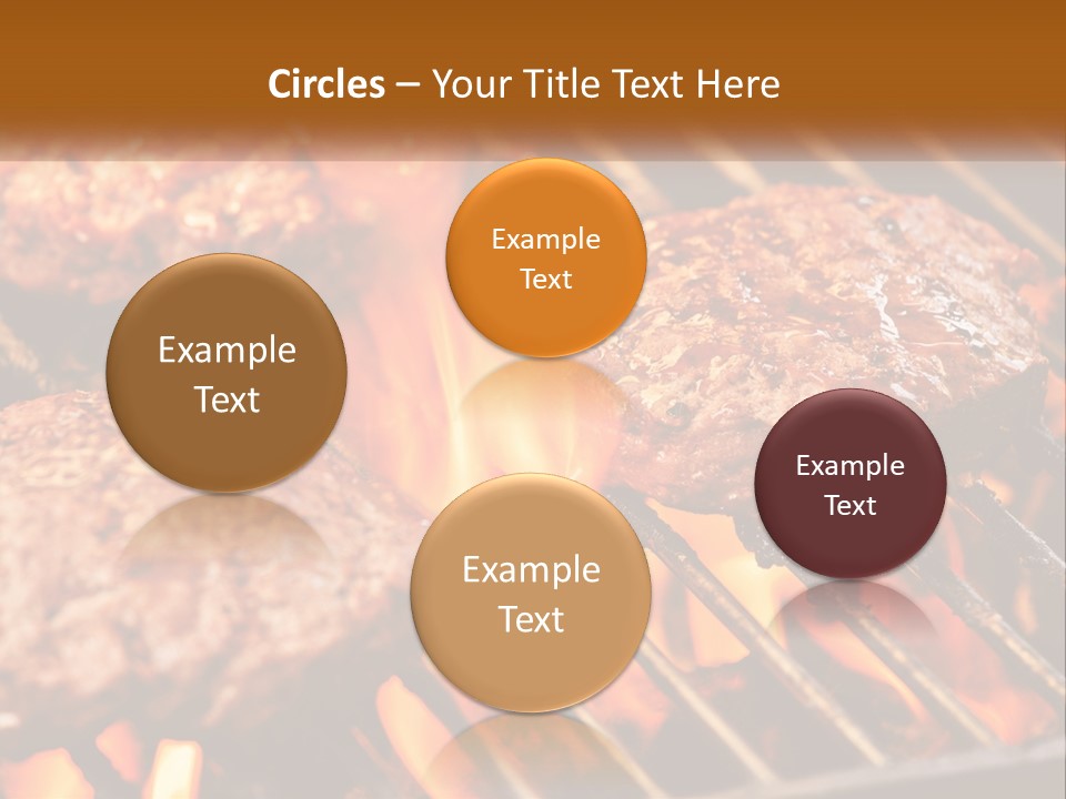 Family Peaceful Senior PowerPoint Template