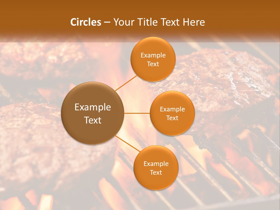 Family Peaceful Senior PowerPoint Template
