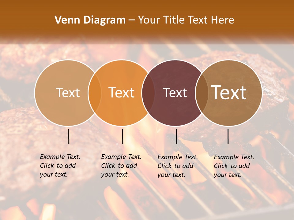 Family Peaceful Senior PowerPoint Template